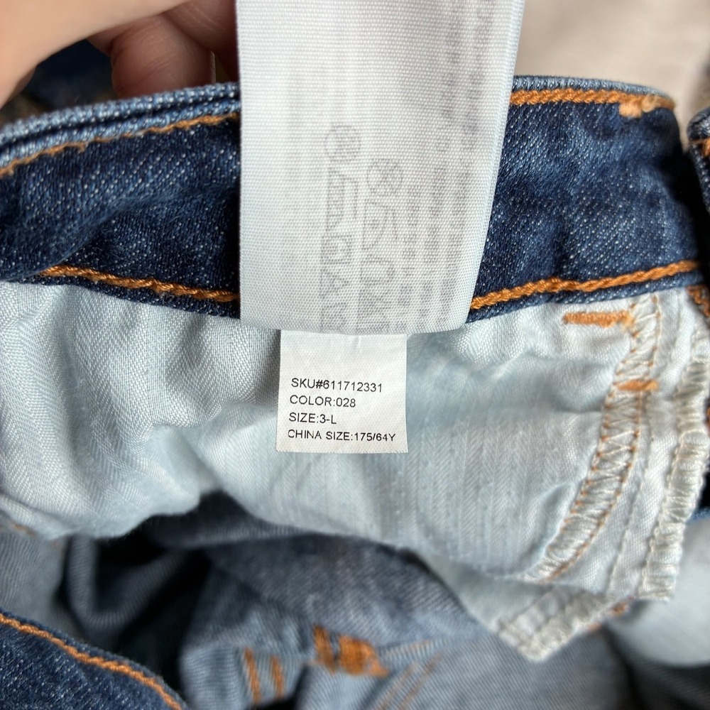 Hollister Tailored Skinny Jeans Dark Wash Y2K Low Rise Size 3L W26 x L35 Hemmed - Picture 10 of 15